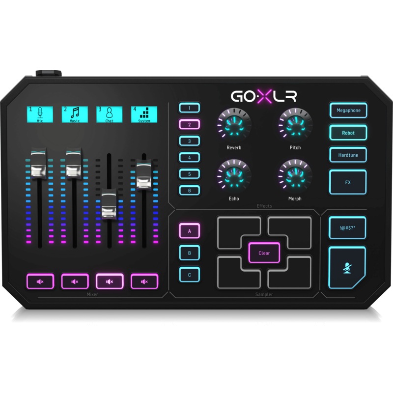 TC-Helicon GOXLR 4-Channel USB Streaming Mixer (DEMO)