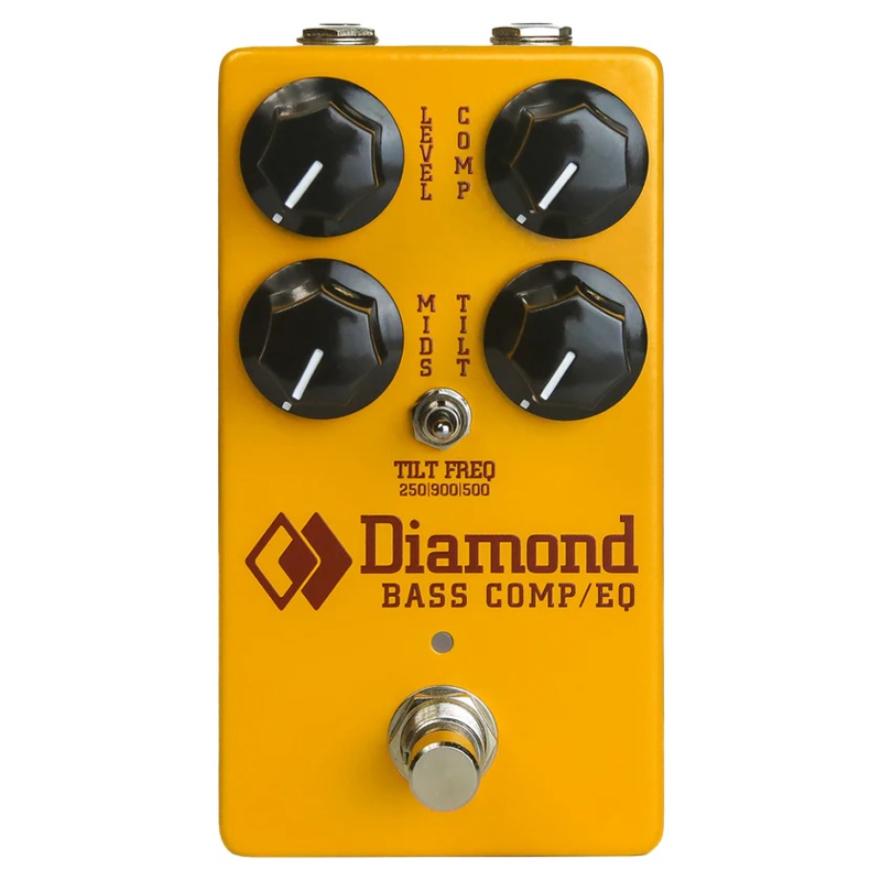 Diamond Guitar Pedals BASS COMP/EQ Optical Compressor/EQ Pedal