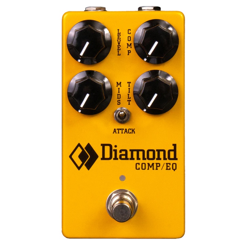 Diamond Guitar Pedals COMP/EQ Optical Compressor Pedal