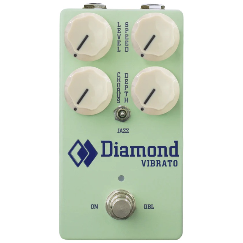Diamond Guitar Pedals VIBRATO Pedal (Surf Green)