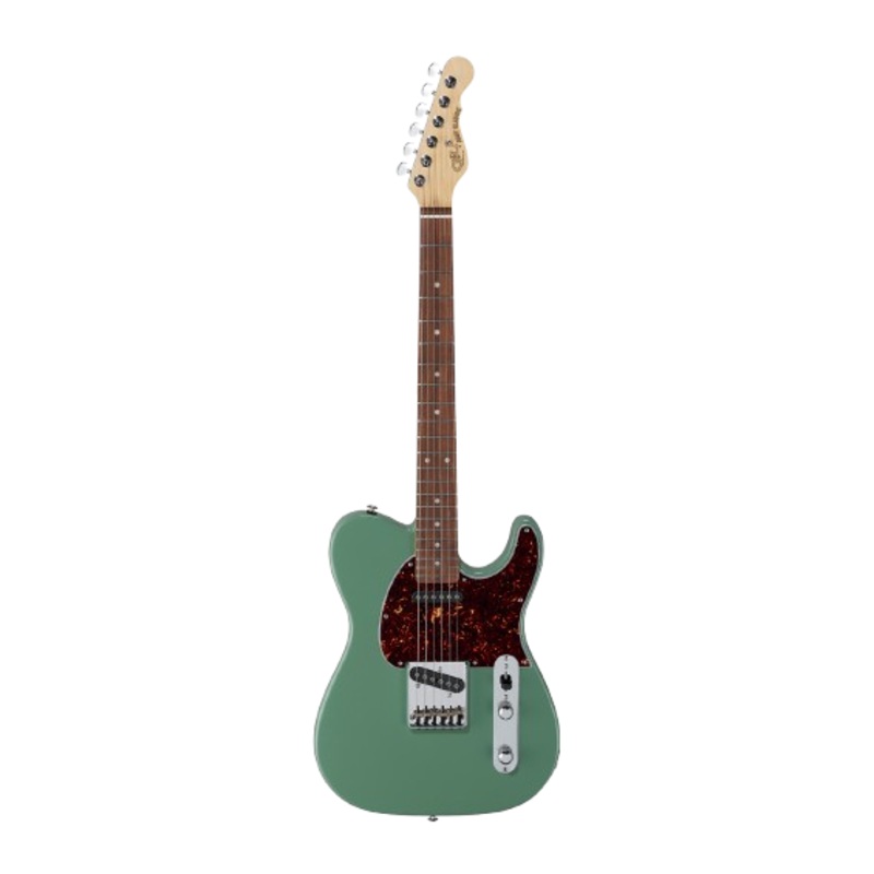 G&L FDACL-TEA-CR Fullerton Deluxe ASAT Classic Electric Guitar (Matcha Green)