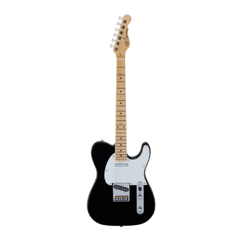 G&L FDACLA-JTB-MP Fullerton Deluxe ASAT Classis Alnico Electric Guitar (Jet Black)