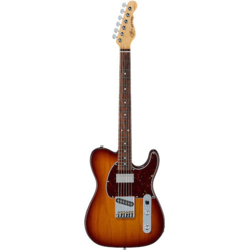 G&L FULLERTON DELUXE ASAT CLASSIC BLUESBOY 3-Tone Sunburst With Caribbean Rosewood Fingerboard