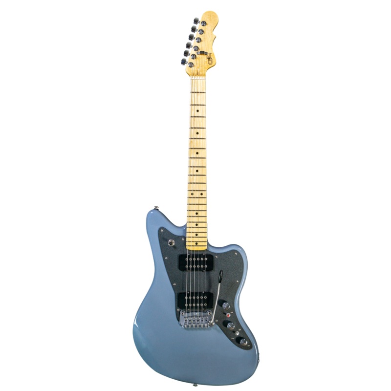 G&L FULLERTON DELUXE DOHENY V12 Pine Body w/ Maple Fretboard Electric Guitar – Pearl Grey