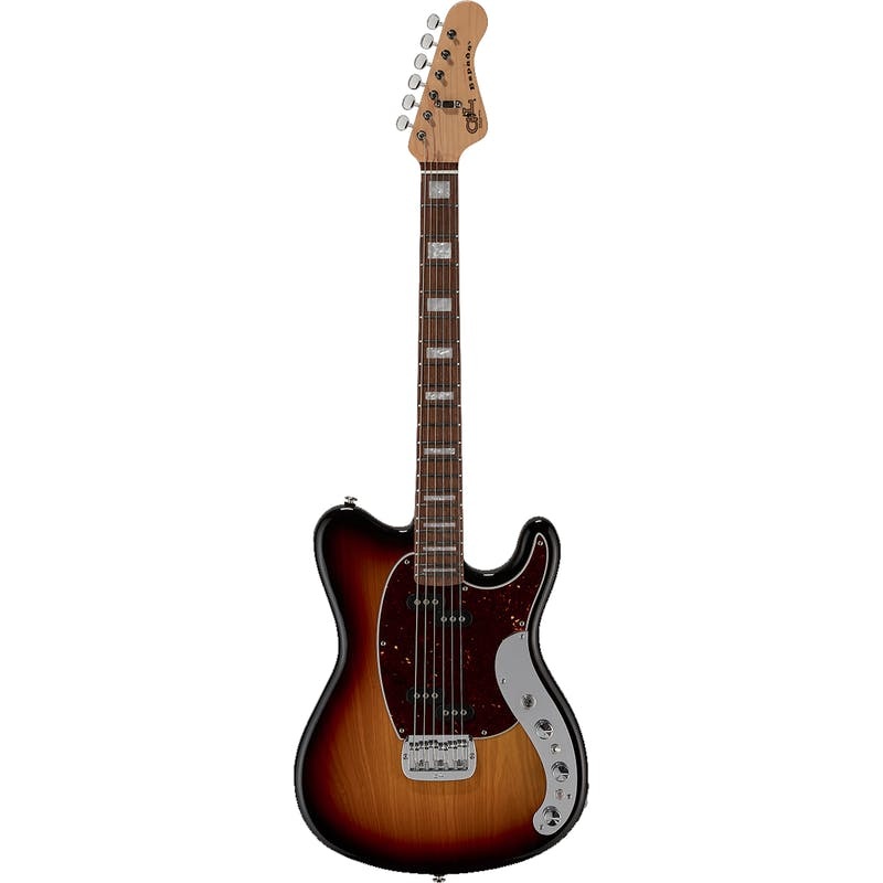 G&L FULLERTON DELUXE ESPADA Ash Body w/ Caribbean Rosewood Fretboard Electric Guitar – 3 Tone Sunburst