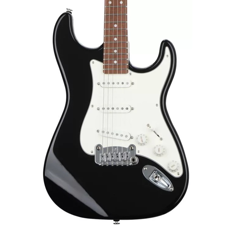 G&L FULLERTON DELUXE LEGACY Alder Body w/ Caribbean Rosewood Fretboard Electric Guitar – Jet Black