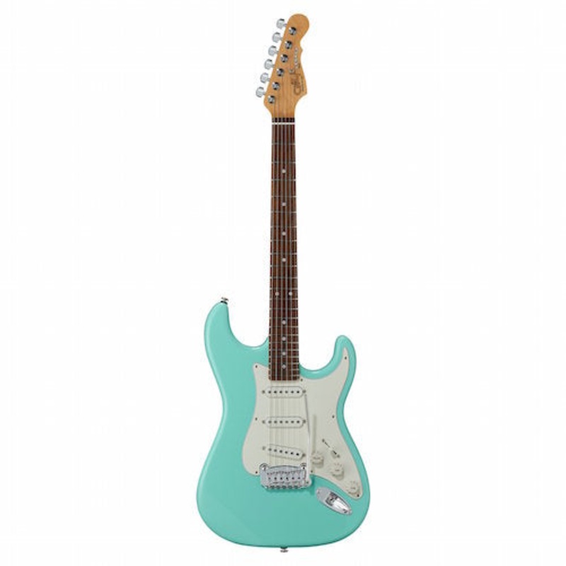G&L FULLERTON DELUXE LEGACY Surf Green With Caribbean Rosewood Fingerboard