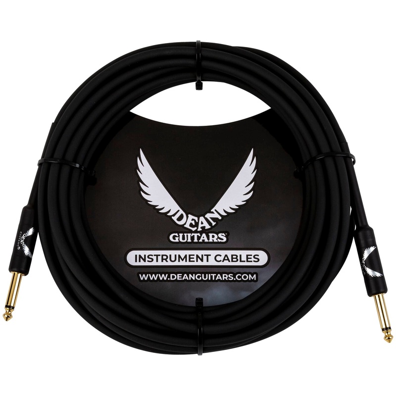 Dean Guitars DEAN CABLE 25 STS Straight/Straight Instrument Cable – 25ft
