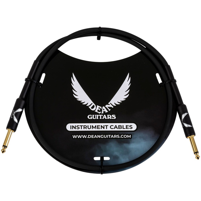 Dean Guitars DEAN CABLE 3 STS Straight/Straight Instrument Cable – 3ft