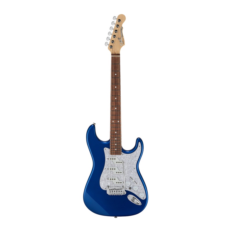 G&L COM-MBM-RW Fullerton Deluxe Comache with Rosewood Fretboard Electric Guitar (Midnight Blue Metallic)