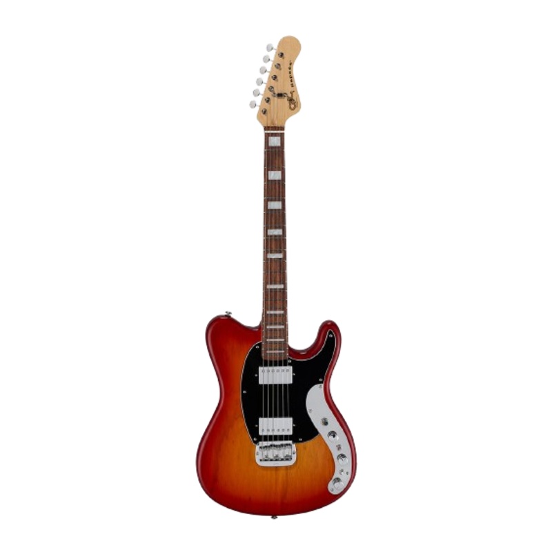 G&L ESPDHH-A-CLF-CHY CLF Research Espada HH Active Electric Guitar (Cherryburst)
