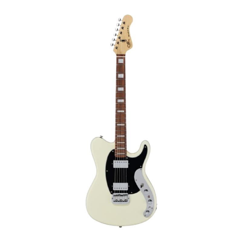 G&L ESPDHH-A-CLF-VTW CLF Research Espada HH Active Electric Guitar (Vintage White)