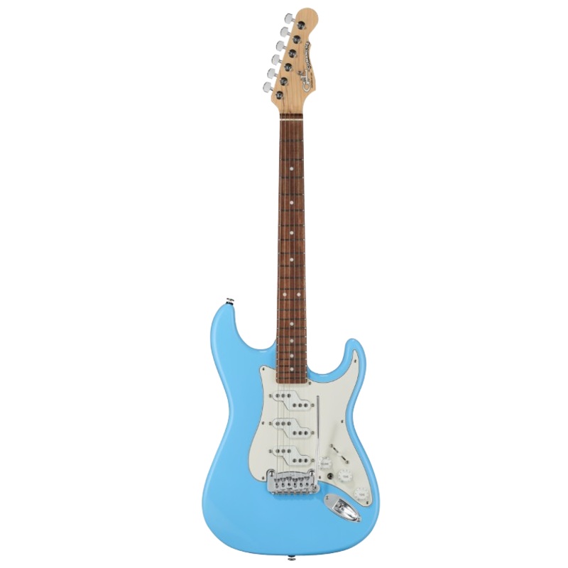 G&L FDCOM-HIM-CR Fullerton Deluxe Comanche Electric Guitar (Himalayan Blue)