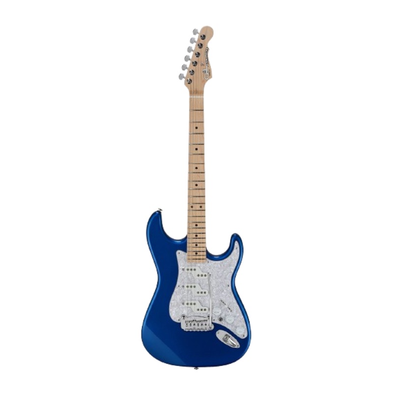 G&L FDCOM-MBM-MP Fullerton Deluxe Comanche Electric Guitar (Midnight Blue Metallic)
