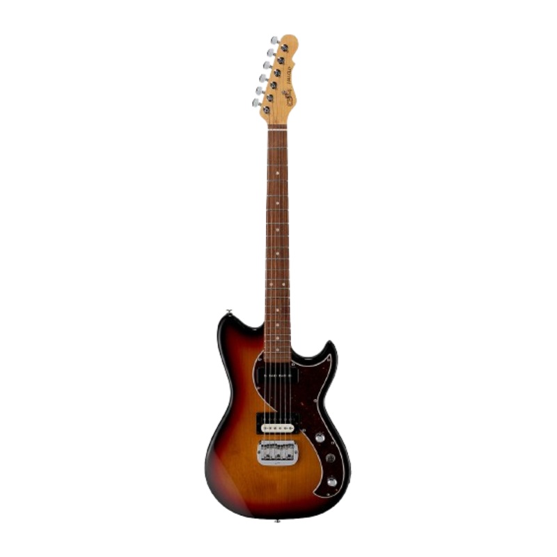 G&L FDFAL-3TS-CR Fullerton Deluxe Fallout Electric Guitar (3-Tone Sunburst)