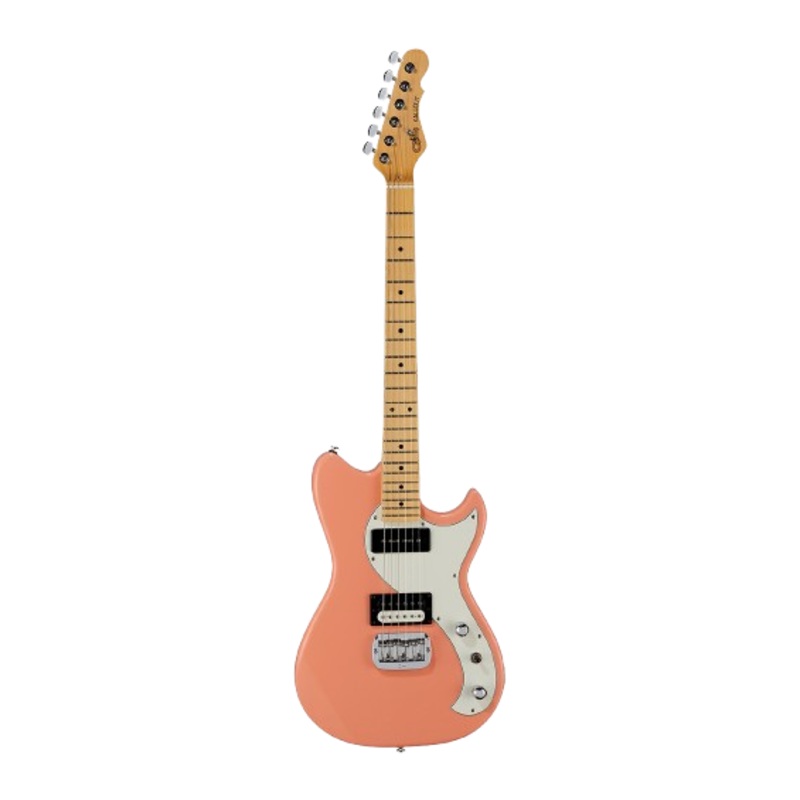 G&L FDFAL-COR-MP Fullerton Deluxe Fallout Electric Guitar (Sunset Coral)