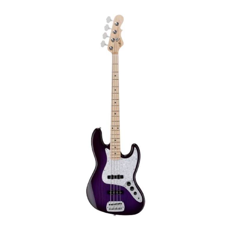 G&L FDJB-PPB-MP Fullerton Deluxe JB Electric Bass Guitar (Purpleburst)