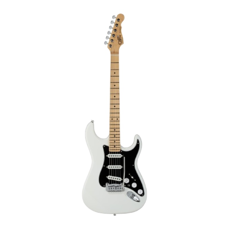 G&L FDS500-ALW-MP Fullerton Deluxe S500 Electric Guitar (Alpine White)