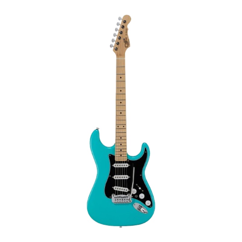 G&L FDS500-TRQ-MP Fullerton Deluxe S500 Electric Guitar (Turquoise)
