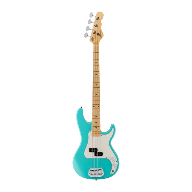 G&L FDSB1-TRQ-MP Fullerton Deluxe SB1 Electric Bass Guitar (Turquoise)