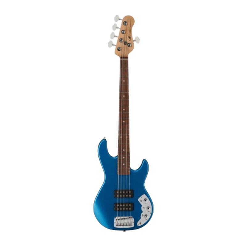 G&L L2500-CLF-LPB-CR CLF Research L2500 Electric Bass Guitar (Lake Placid Blue)