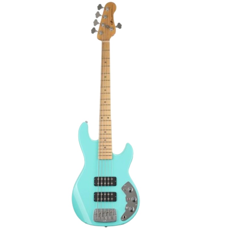 G&L L2500-CLF-TRQ-MP CLF Research L2500 Electric Bass Guitar (Turquoise)