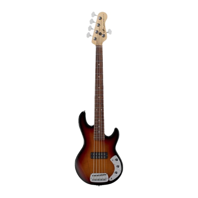 G&L S750-L15-3TS-CR CLF Research L1000 Series 750 5 String Electric Bass Guitar (3-Tone Sunburst)