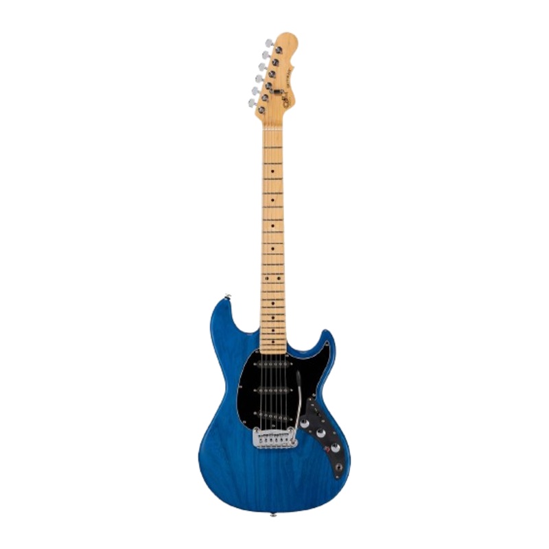 G&L SKYHK-CLF-CLB-MP CLF Research Skyhawk Electric Guitar (Clear Blue)