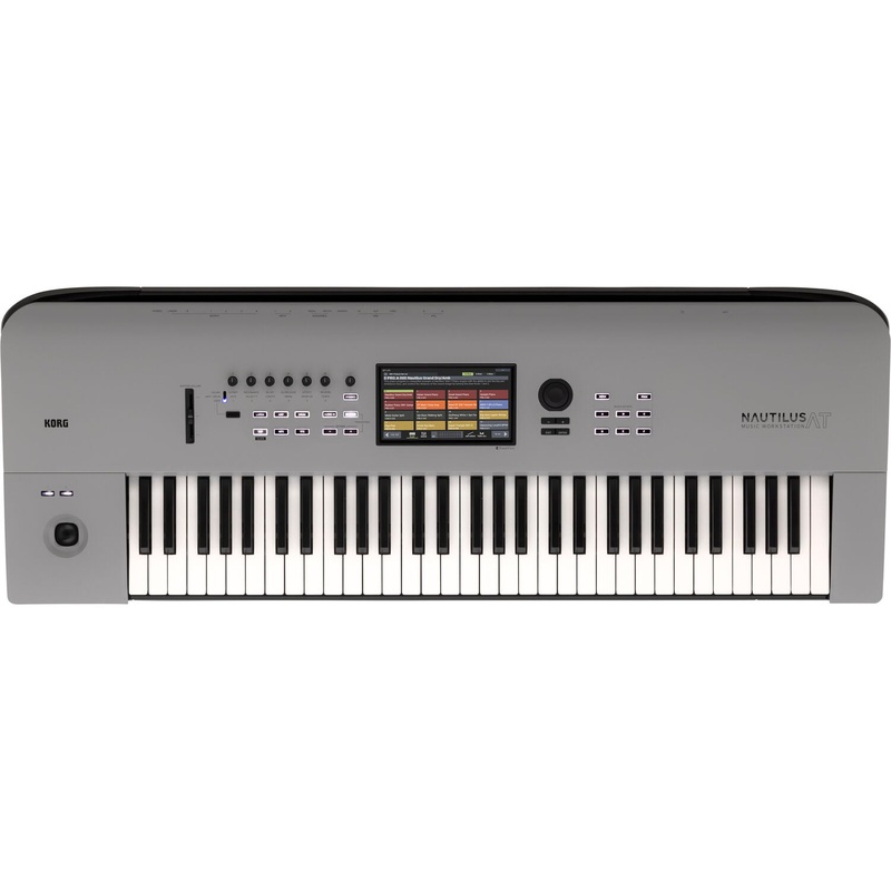 Korg NAUTILUS AT Limited-Edition Music Workstation with Aftertouch (Matte Grey) – 61-Keys (DEMO #2)