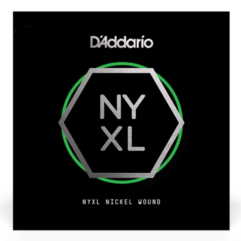 D’Addario NYXLB145MS Single NYXL Nickel Wound Electric Bass String (Multiscale Tapered) – .145