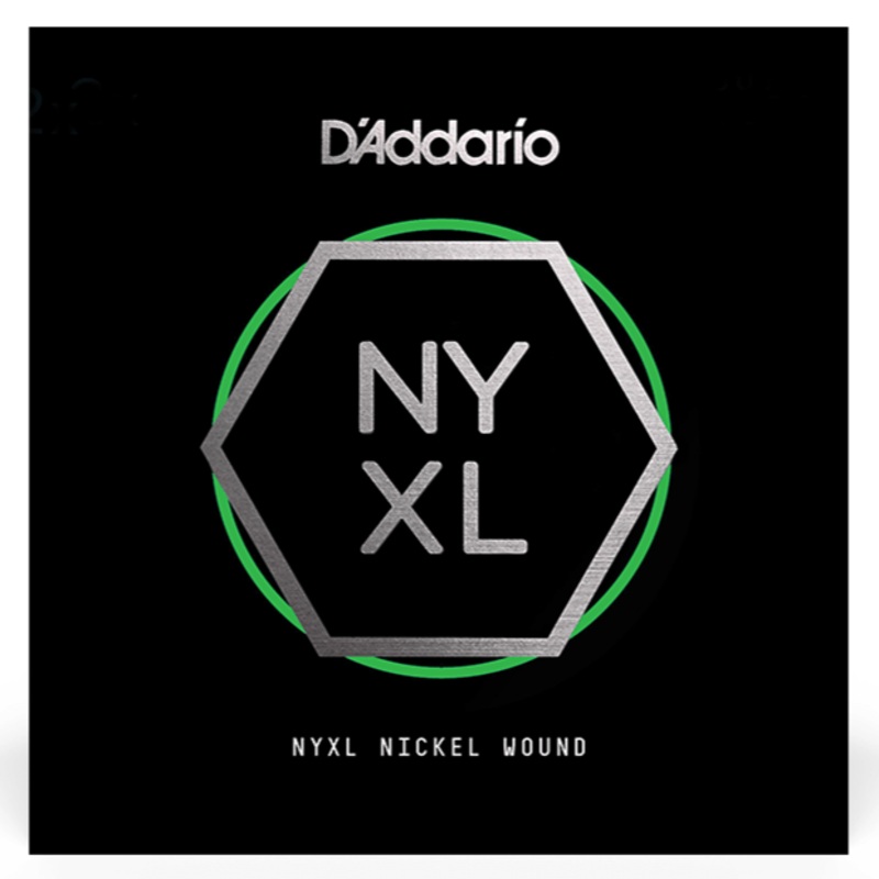 D’Addario NYXLB170MS Single NYXL Nickel Wound Electric Bass String (Multiscale Tapered) – .170