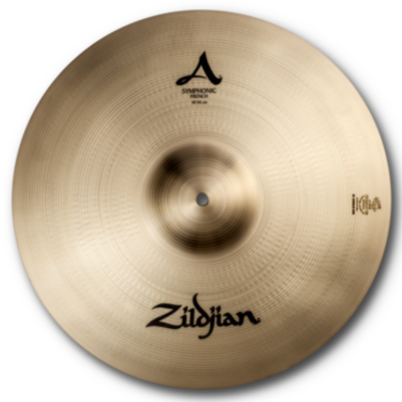 Zildjian A0428 Symphonic French Hand Cymbal – 18″