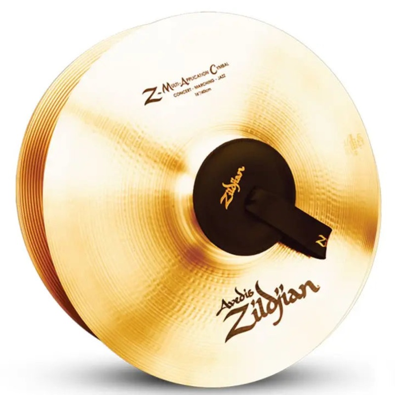 Zildjian A0476 Z Mac Single With Grommet Medium Heavy Marching Cymbal – 16″