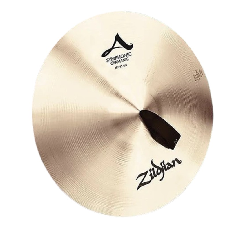 Zildjian A0491 Symphonic Germanic Single Hand Cymbal – 18″