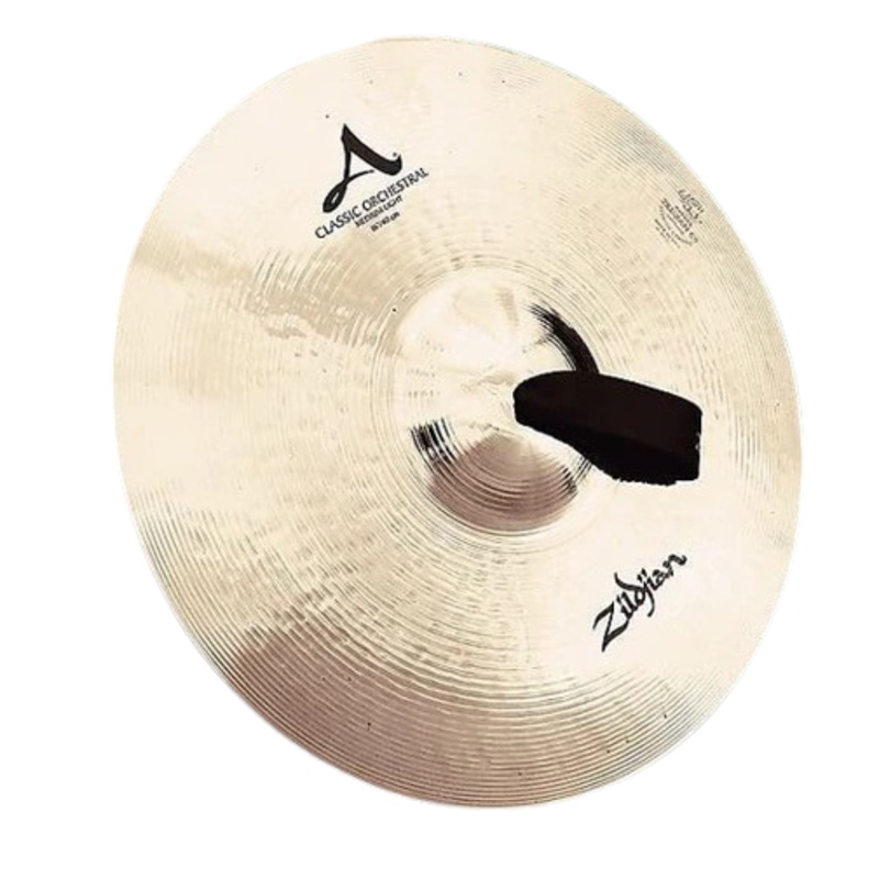 Zildjian A0758 Classic Orchestral Single Medium Light Hand Cymbal – 18″