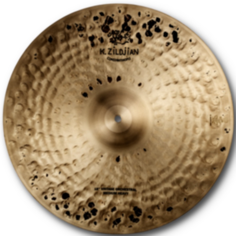 Zildjian K1123 K Constantinople Single Vintage Medium Heavy Orchestral Hand Cymbal – 18″