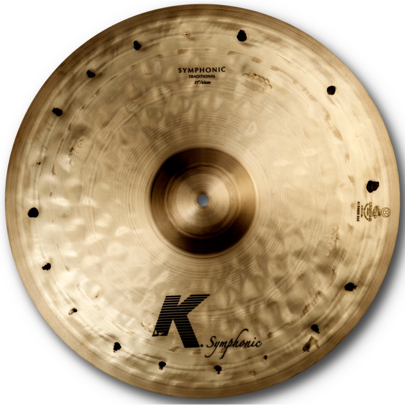Zildjian K2103 K Symphonic Single Single Hand Cymbal – 17″