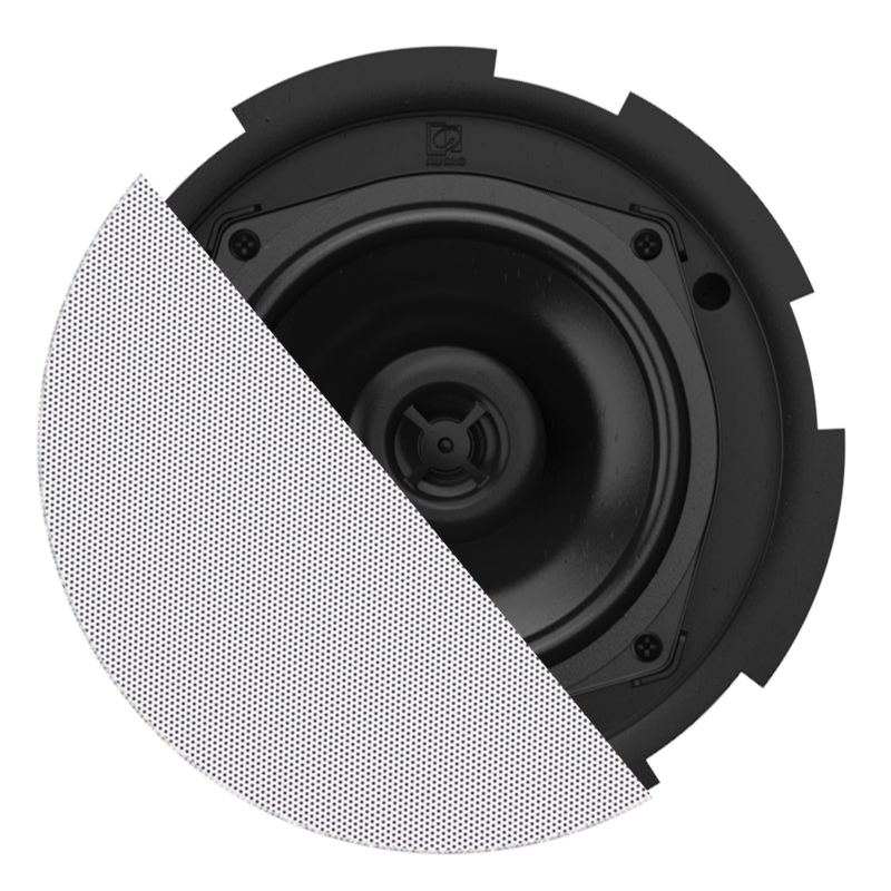 Audac CIRA506I/W QuickFit 2 Way Ceiling Speaker with TwistFix (White) – 5 1/4″