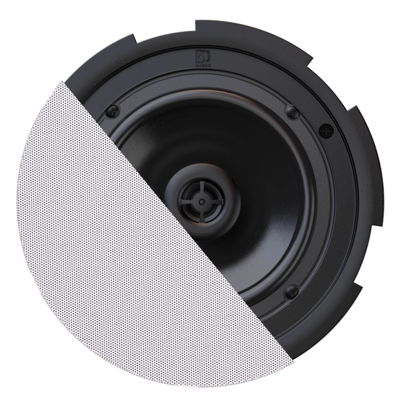 Audac CIRA730DI/W QuickFit 2 Way Ceiling Speaker with TwistFix Grill (White)