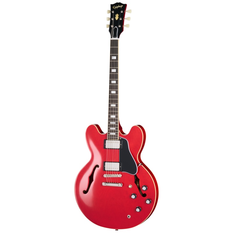 Epiphone EC335R2SCNH 1962 ES-335 Reissue Semi Hollow Electric Guitar (Sixties Cherry)