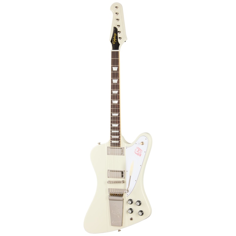 Epiphone ECFVR3PWNM 1963 Firebird V Reissue Electric Guitar (Polaris White)