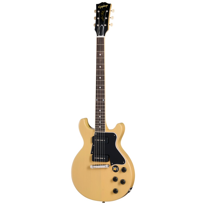 Epiphone ECLSR0TYNH 1960 Les Paul Special Doublecut Reissue Electric Guitar (Tv Yellow)