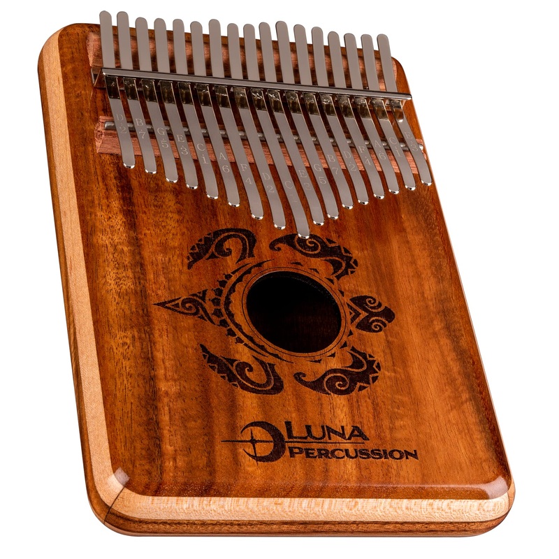 Luna LPK HONU 17C Kalimba (Honu Koa, 17 Key) – Key of C