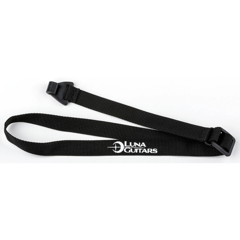 Luna STRAP LUNA UKE BLK Ukulele Strap (Black)