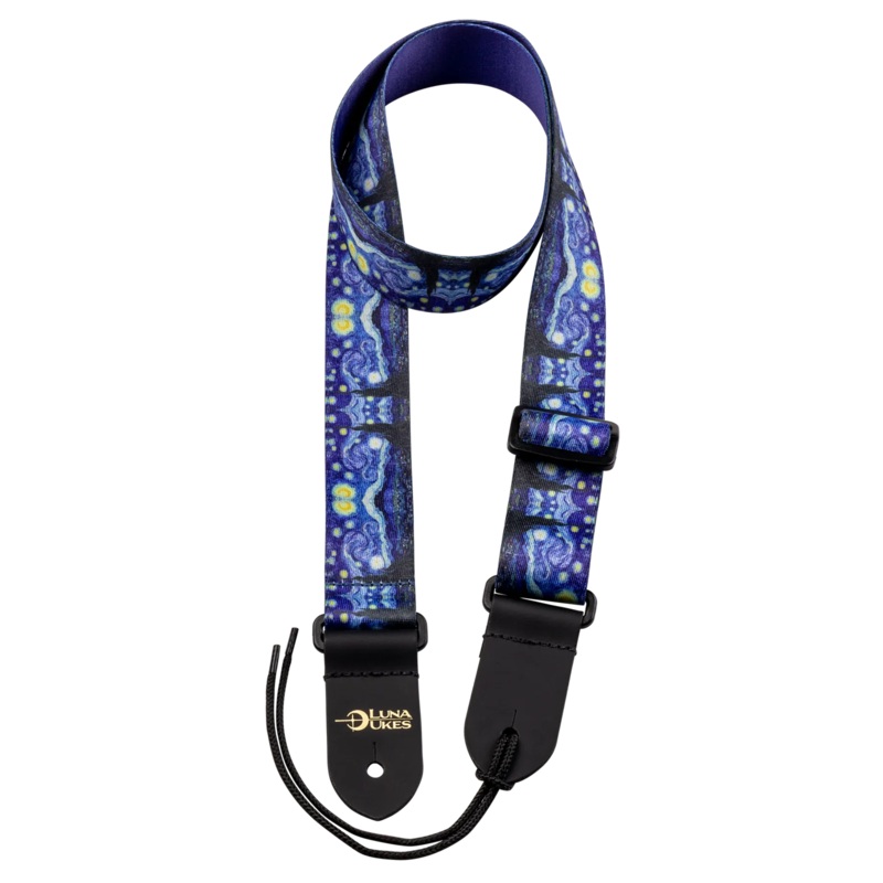 Luna STRAP LUNA UKE STR Ukulele Strap (Starry Night)