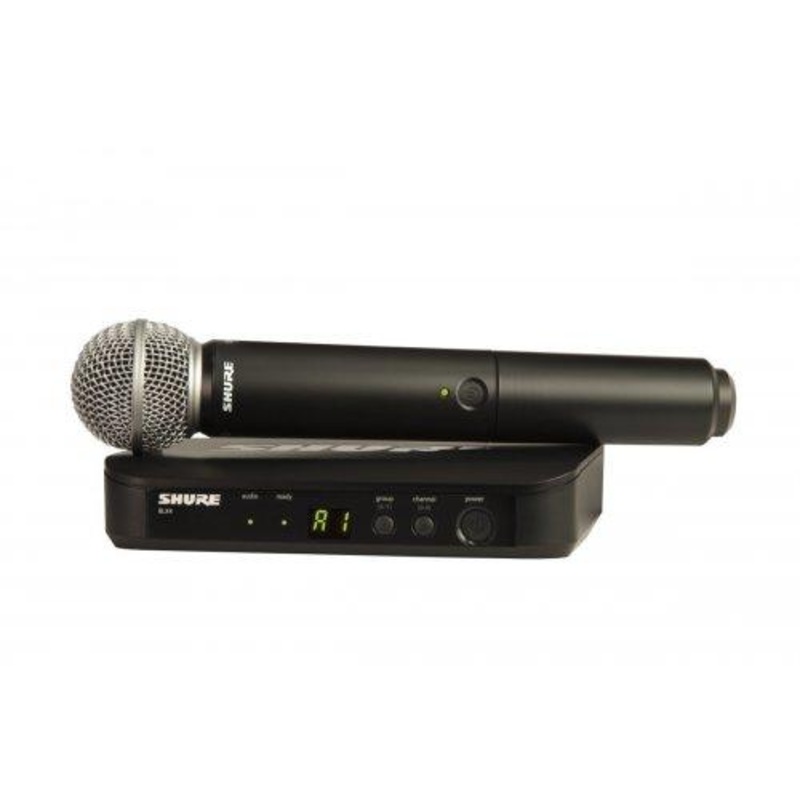 Shure BLX24/SM58-H9 Wireless Handheld Mic System Frequency H9 (USED)