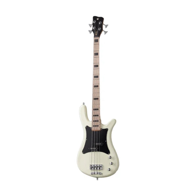 Warwick RockBass ARTIST LINE Adam Clayton Bass Guitar (Solid Crme White)