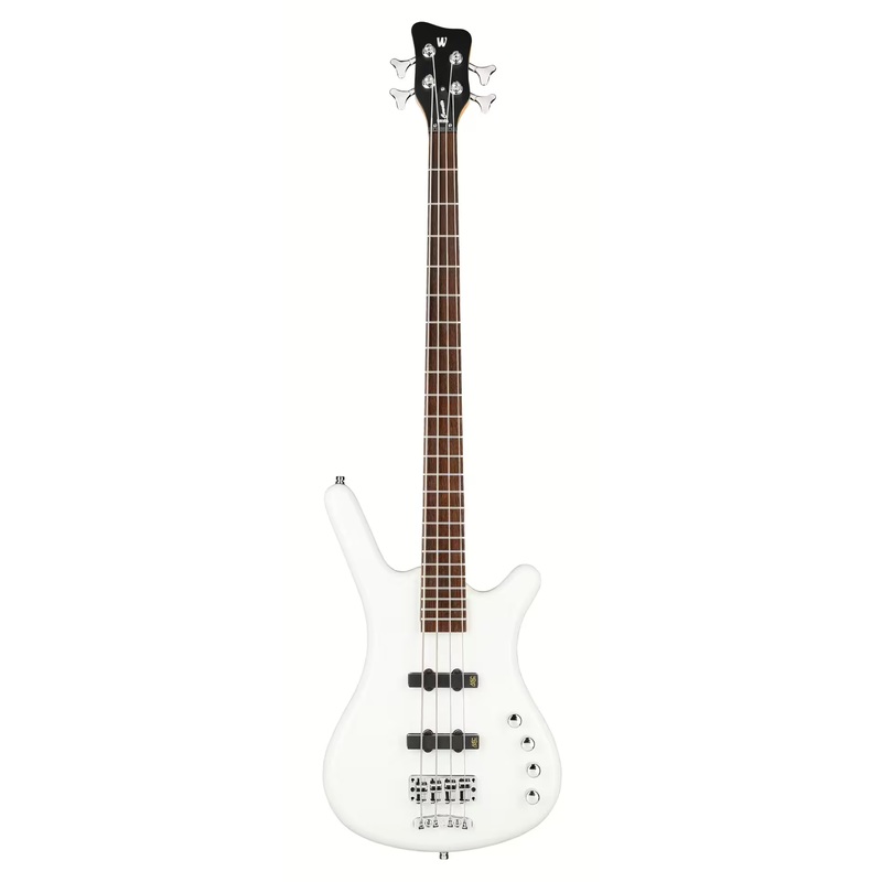 Warwick RockBass CORVETTE BASIC Electric Bass Guitar (Solid White High Polish)