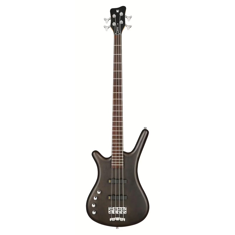 Warwick RockBass CORVETTE BASIC Left-Handed Electric Bass Guitar (Nirvana Black Transparent Satin)
