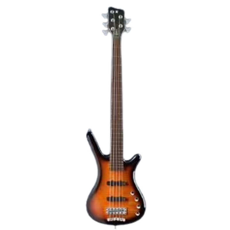 Warwick RockBass CORVETTE CLASSIC 5-String Electric Bass Guitar (Almond Sunburst Transparent High Polish)